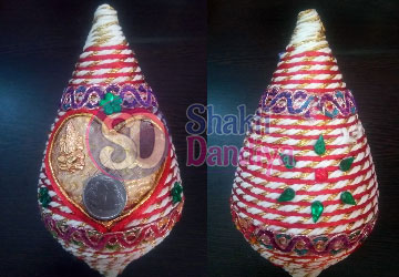 Decorated Nariyal